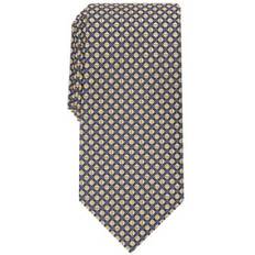 Gold - Men Ties Perry Ellis Men's Dexter Neat Tie Gold