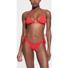 SKIMS Red Bikini Tops SKIMS Triangle Top Red Signature