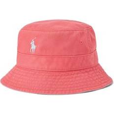 Polo Ralph Lauren Men Accessories Polo Ralph Lauren Chino Bucket Hat - Pale Red