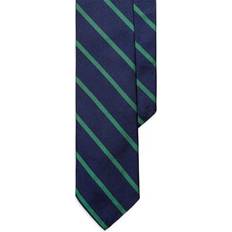 Polo Ralph Lauren Men Ties Polo Ralph Lauren Men's Striped Silk Tie Navy/green No Size