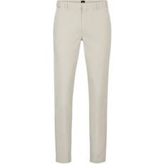 Hugo Boss White Pants & Shorts Hugo Boss Men's Slim-Fit Chinos Natural 38R