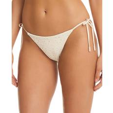 Red Bikini Bottoms Red Carter Women's Side-Tie Eyelet Bikini Bottoms Moonstone