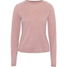 Kari Traa Basisschicht-Oberteile Kari Traa Damen Summer Wool Longsleeve rosa