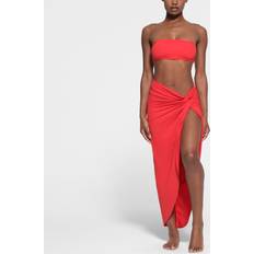 SKIMS Red Bikini Tops SKIMS Bandeau Bikini Top Red Signature