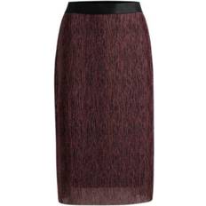 Hugo Boss Women Skirts Hugo Boss Women's Print Slim-Fit Skirt Open Miscellaneous