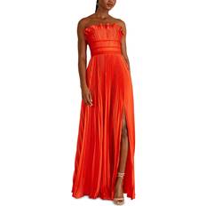 Abendkleider - Rot AMUR Losey Ruffle Neck Gown in Red. 0, 4, 6, 8