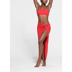 SKIMS Red Swimsuits SKIMS Sarong Red Signature