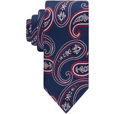 Tommy Hilfiger Red Accessories Tommy Hilfiger Men's Paisley Printed Tie red One Size