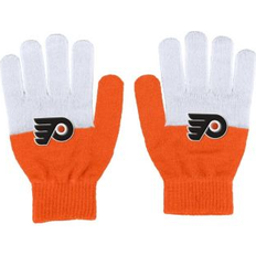 Women Gloves Wear by Erin Andrews Women's Philadelphia Flyers Color-Block Speckled Gloves