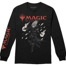 Bekleidung Magic: The Gathering "chandra fire" t-shirt für herren langärmlig tv2940 Schwarz