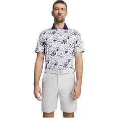 Puma Men Polo Shirts Puma Men's X AP Floral Polo White/Navy