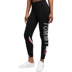 Tommy Hilfiger Women Tights Tommy Hilfiger Sport Womens High Rise Fitness Athletic Leggings Black