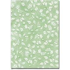Scrapbook Albums Sizzix Multi-Level Textured Impressions A5 Embossing Folder-Snowberry