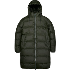Unisex - Vinterjakker Rains Alta Long Puffer Jacket - Green