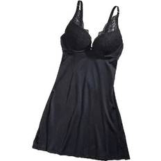 Women Under Dresses THE LITTLE BRA COMPANY Lucia Chemise - Black