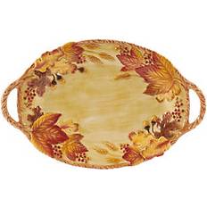 Fitz and Floyd Harvest Large Serving Dish