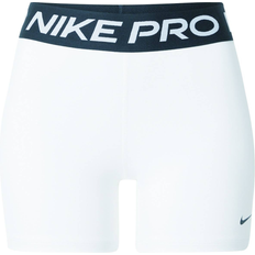Nike Women's Pro 365 5" Shorts - White/Black