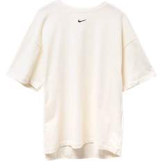 Nike Sportswear Essential Women's Oversized T-shirt - Pale Ivory/Black