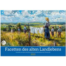 Calvendo 2025 Facets of Old Country Life Desk Calendar A5 Landscape