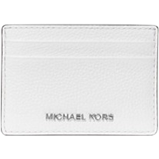 Michael Kors Pebbled Leather Card Case - Optic White