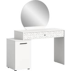 Schminktische reduziert Xonox Home Prisma White Schminktisch 42x117cm