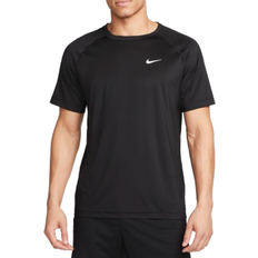 Nike Ready Men's Dri-FIT Short-Sleeve Fitness Top - Black/Cool Grey/White
