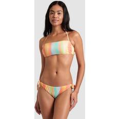 L - Weiß Bikini-Sets Arena Bikini Damen Multistripes