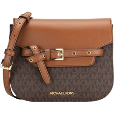 Michael Kors Emilia Small Logo Crossbody Bag - Brown