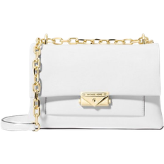 Michael Kors Cece Medium Shoulder Bag - Optic White