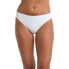 White Bikini Bottoms La Blanca Hipster Bottom - Saltwater Sands White