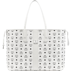 MCM Bags MCM Reversible Liz Shopper In Viseto - White