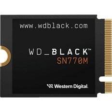 PCIe Gen4 x4 NVMe - Solid State Drive (SSD) Harddisker & SSD-er Western Digital Black SN770M WDBDNH0010BBK-WRSN 1TB