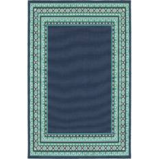 Lark Manor Deltana Blue, Green, White 80.4x115.2"