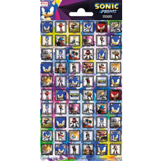 Sonic the Hedgehog Aufkleber Sonic the Hedgehog Prime Sticker 60pcs