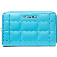 Michael Kors Small Quilted Wallet - Santorini Blue