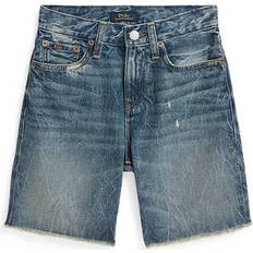 Polo Ralph Lauren Kid's Sullivan Slim Cutoff Denim Shorts - Blue