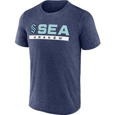 Fanatics Sports Fan Apparel Fanatics Seattle Kraken Playmaker T-Shirt Navy