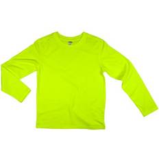 Earth Elements Kid's Long Sleeve T-shirt - Neon Yellow