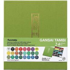 Vannbasert Akvarellmaling Kuretake Gansai Tambi 24 Colors Set