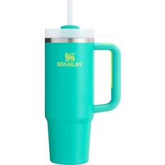 Stanley Quencher H2.0 FlowState Heat Wave Collection Tropical Teal Travel Mug 30fl oz