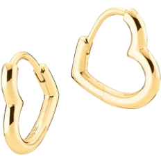 Sistie Heartie Earrings - Gold