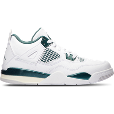 Nike Jordan 4 Retro PS - White/White/Neutral Grey/Oxidized Green