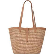 Lexington Newton Straw Bag - Beige