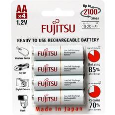 Fujitsu AA NiMH 1900mAh 4-pack