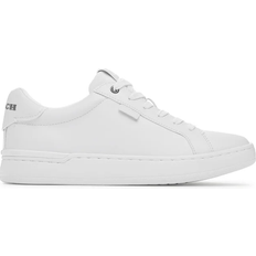 White athletic shoes Coach Lowline Low Top W - Optical White