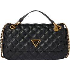 Guess Giully Quilted Seams Model Handbag - Black