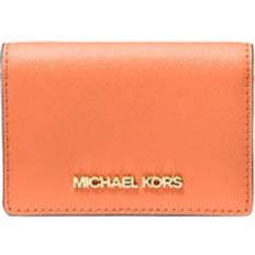 Michael Kors Jet Set Small Saffiano Leather Wallet - Apricot