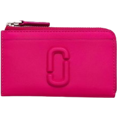 Marc Jacobs The Covered J Top Zip Multi Wallet - Hot Pink