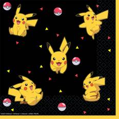 Amscan Paper Napkins Pokémon Luncheon 16-pack