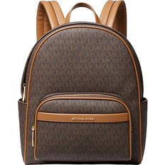 Michael Kors Ryggsekker Michael Kors Bex Medium Signature Logo Backpack - Brn/Acorn